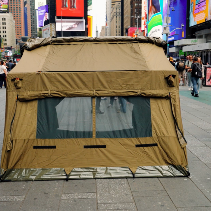 Oztent Goes To Times Square
