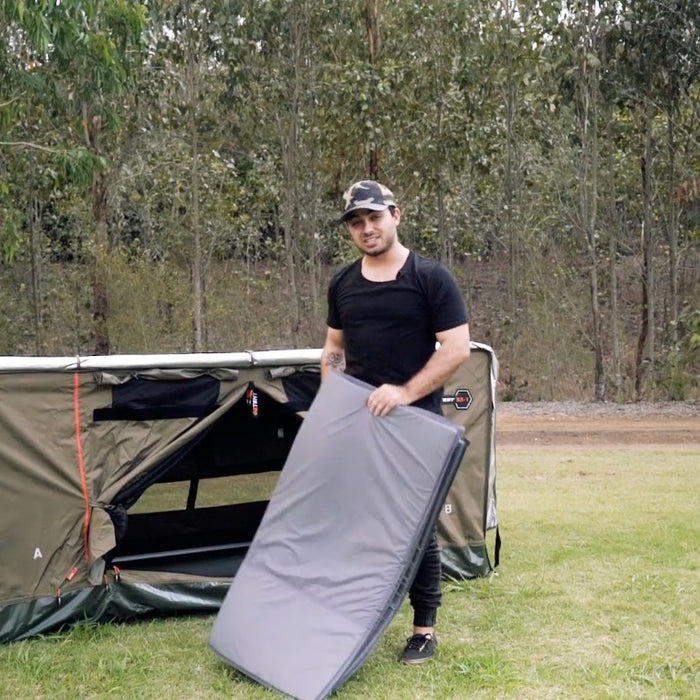 How to Pack Down the Oztent RS-1 Swag