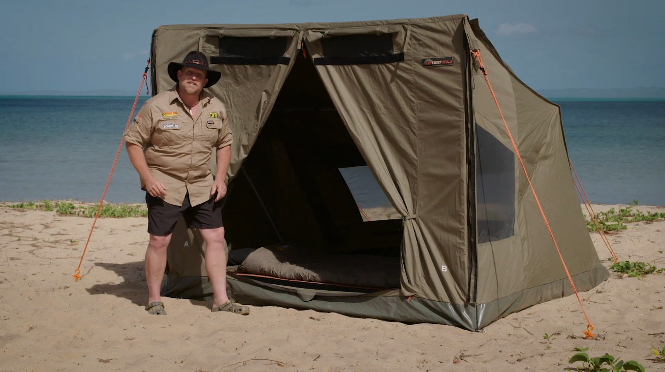 Off Road Adventure_Oztent Rivergum Sleeping Bag and Mattress