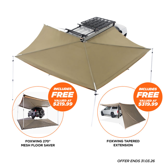 Foxwing 270° Awning