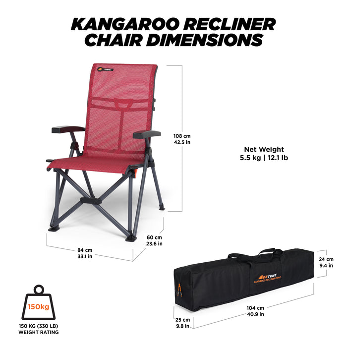Oztent Kangaroo Recliner Chair