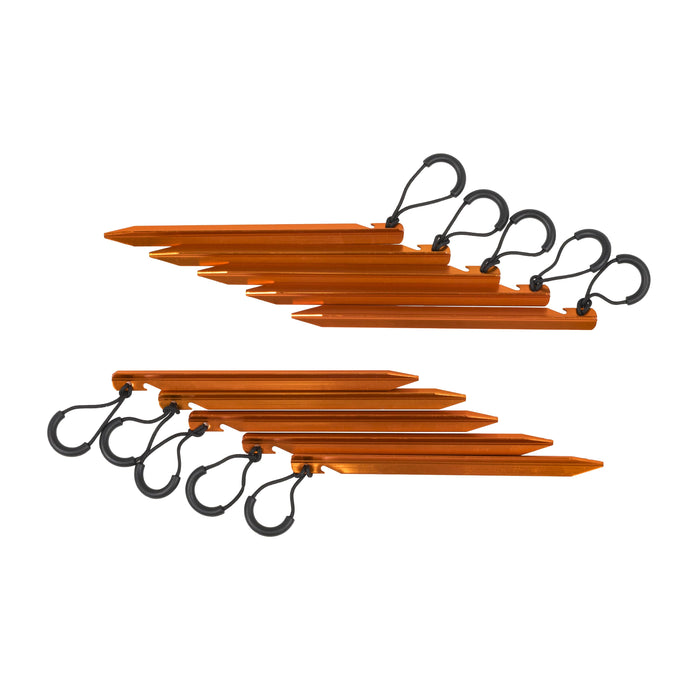 Oztent Lightweight Alloy Pegs - 10 Pack