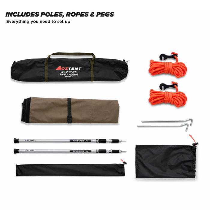 Oztent RV-2/3/4/5 Side Awning - Series II