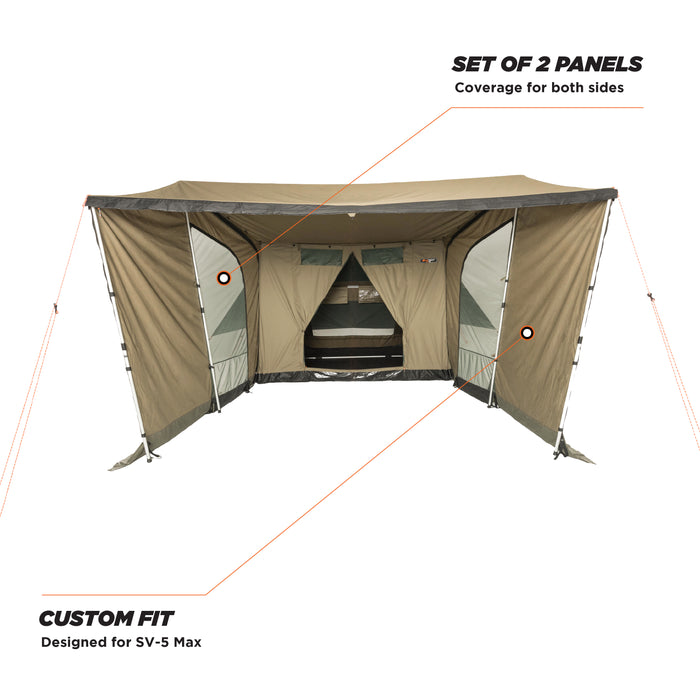 Oztent SV-5 Max Peaked Side Panel Set