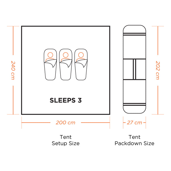 Oztent RV-3 Plus Tent