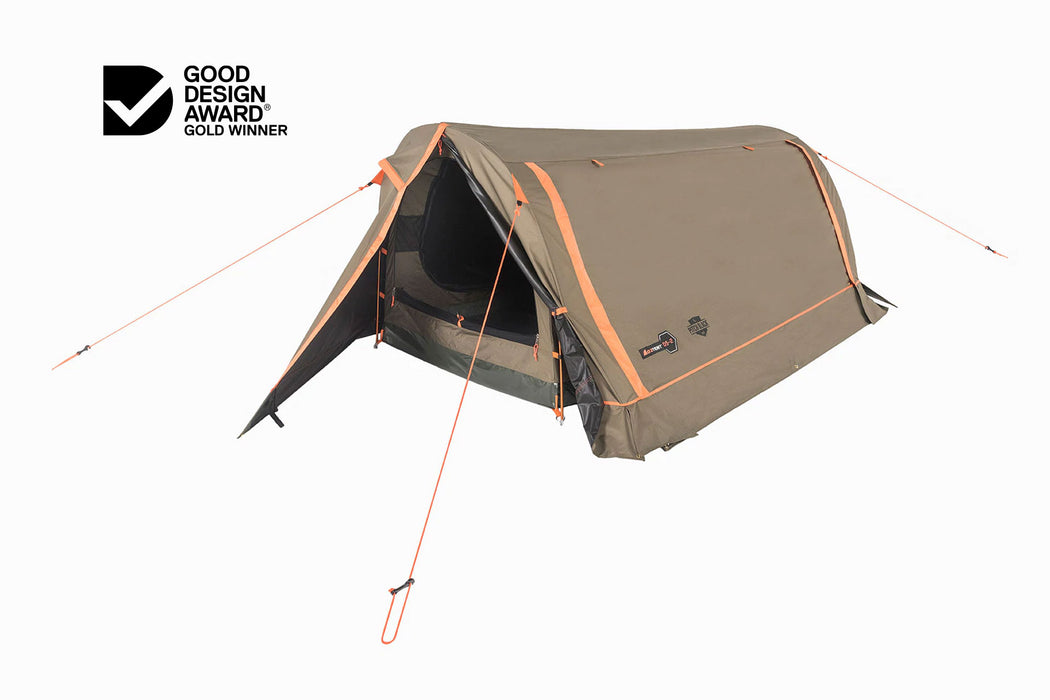 Oztent DS-2 Pitch Black Double Dome Swag
