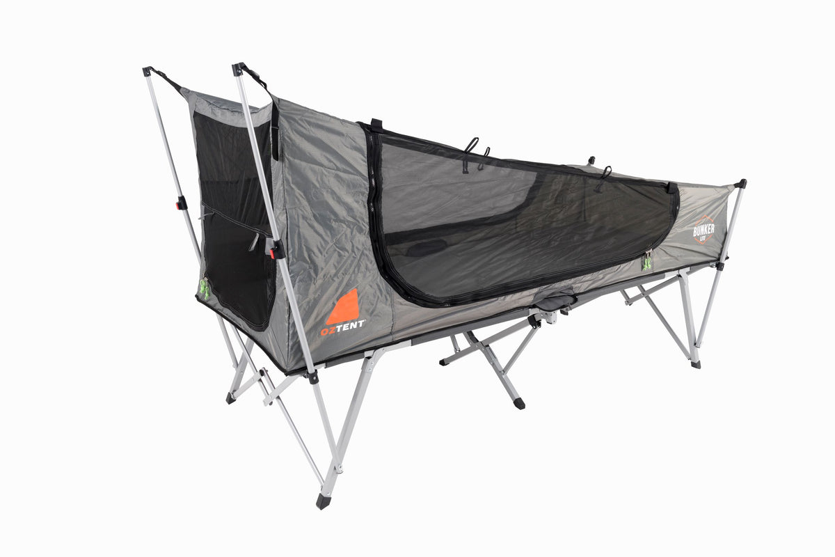 jet tent bunker Oztent Bunker Pro/Lite Zip In Mesh Panel — Oztent Australia Pty Limited